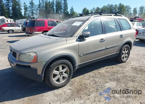 2004 Volvo Xc90 T6 z USA, uszkodzony, nr VIN YV1CZ91H641035440